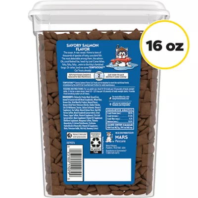 Product Temptations™ Classic Adult Cat Treats - Soft & Crunchy, Savory Salmon