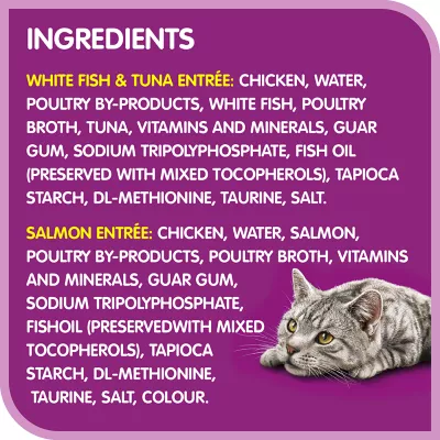 Product Whiskas Perfect Portions Adult Wet Cat Food Seafood Selections Variety Pack, 12ct