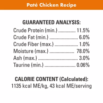 Product Nutro Perfect Portions Pate Adult Wet Cat Food - Non-GMO, Grain Free, 2.64 oz