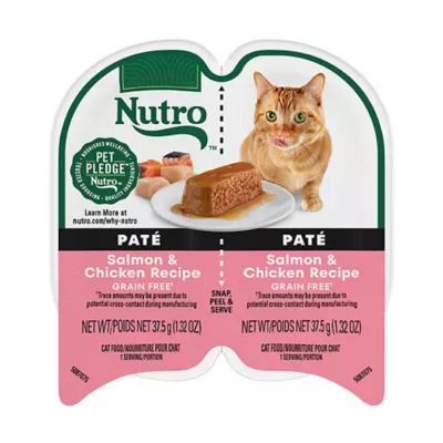 Product Nutro Perfect Portions Pate Adult Wet Cat Food - Non-GMO, Grain Free, 2.64 oz