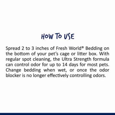 Product Vitakraft® Fresh World Ultra Strength Small Animal Bedding