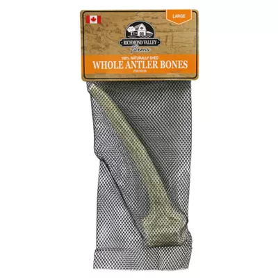 Product Richmond Valley Farms Whole Antler Bone Dog Treat