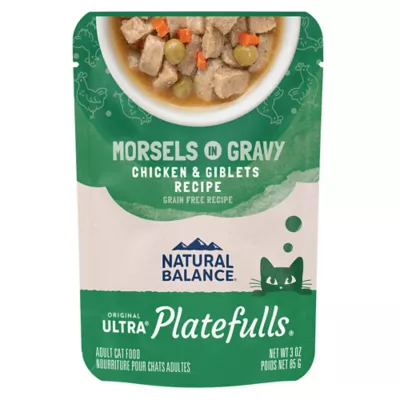 Product Natural Balance Platefulls Adult Cat Food - Grain Free, Chicken & Giblets