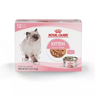 Product Royal Canin® Feline Health Nutrition Kitten Thin Slices in Gravy Wet Cat Food - 3 oz can, 12 count