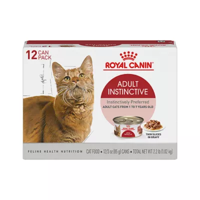 Product Royal Canin® Feline Health Nutrition Instinctive Adult Cat Slices in Gravy Wet Food  3 oz can 12ct
