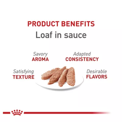 Product Royal Canin Feline Instinctive Adult Wet Cat Food, Health Nutrition - Loaf in Sauce, 3 oz.