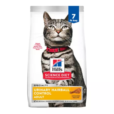 Product Hill's® Science Diet® Urinary Hairball Control Adult Dry Cat Food - Chicken