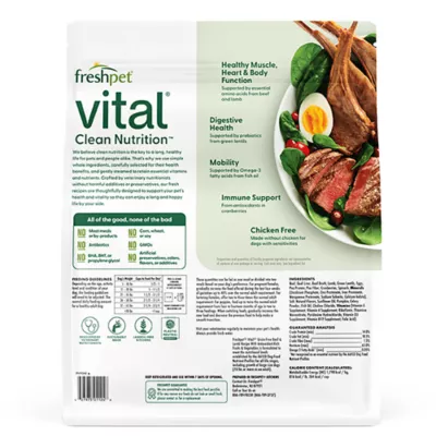 Product Freshpet® Vital™ Grain Free Complete Meals Beef with Lamb Adult Dog Food