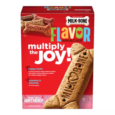 Product Milk-Bone Flavor Snacks Dog Treat All Ages - Beef, Chicken, Turkey, Bacon, Sausage