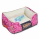 Product Pet Life Toughdog Rose Petal Cuddler Dog Bed