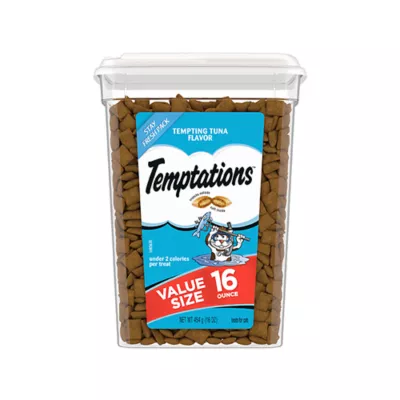 Product Temptations™ Classic Adult Cat Treats - Soft & Crunchy, Tempting Tuna