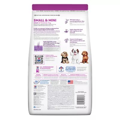 Product Hill's® Science Diet® Sensitive Stomach & Skin Small & Mini Adult Dog Dry Food - Chicken & Rice