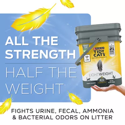 Product Purina® Tidy Cats® 4-in-1 Strength Lightweight Clumping Multi-Cat Clay Cat Litter