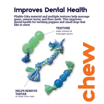 Product Petstages® Mini Dental Chew Pack Dog Toy