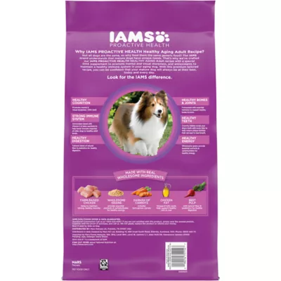 Product IAMS™ Proactive Health Adult Senior Dry Dog Food - Healthy Aging, Chicken & Whole Grains
