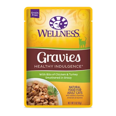 Product Wellness® Healthy Indulgence Adult Cat Wet Food - Grain Free, Natural, Gravies, 3 Oz