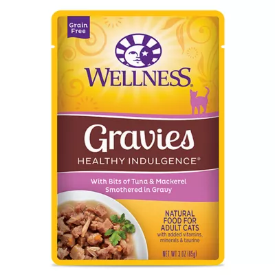 Product Wellness® Healthy Indulgence Adult Cat Wet Food - Grain Free, Natural, Gravies, 3 Oz