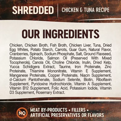 Product Wellness® CORE® Hearty Cuts Adult Cat Food - Grain Free, Shredded in Gravy, 5.5 Oz