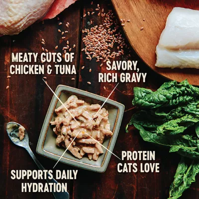 Product Wellness® CORE® Hearty Cuts Adult Cat Food - Grain Free, Shredded in Gravy, 5.5 Oz