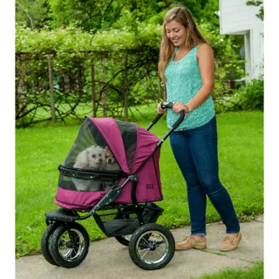 Product Pet Gear NO-ZIP Double Pet Stroller