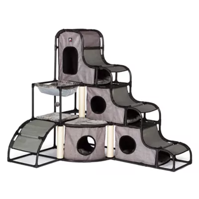 Product Prevue Pet 56-in Catville Cat Tower, Gray