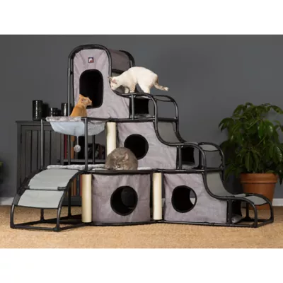 Product Prevue Pet 56-in Catville Cat Tower, Gray