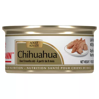 Product Royal Canin Breed Health Nutrition Chihuahua Adult Loaf in Sauce Wet Dog Food, 3 oz.