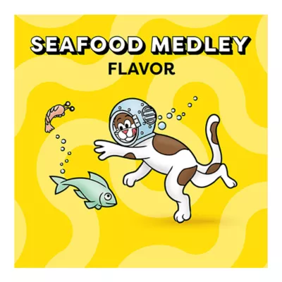 Product Temptations™ Classic Adult Cat Treats - Soft & Crunchy, Seafood Medley