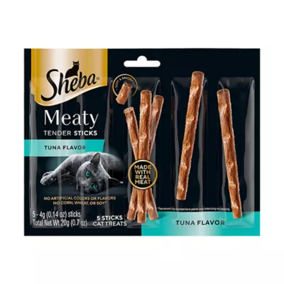 Product Sheba® Meaty Tender Sticks Adult Cat Treats - Soft & Savory, Tuna