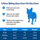 Product PetSafe® Sliding Glass Pet Door - Quick Installation - No Cutting Installation