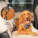Product Kurgo® Direct to Seatbelt Tether Dogs Adjustable Orange & Black