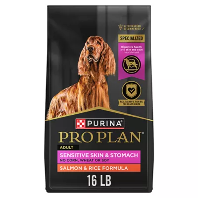 Purina Pro Plan Sensitive Skin & Stomach Adult Dry Dog Food - Salmon & Rice
