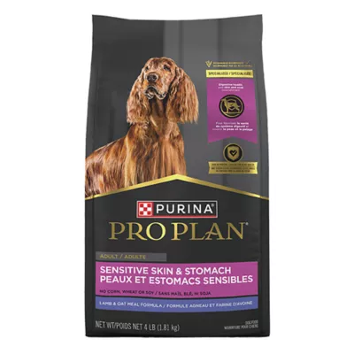 Product Purina® Pro Plan Sensitive Skin & Stomach Adult Dry Dog Food - Lamb & Oat Meal, No Corn, Wheat Soy