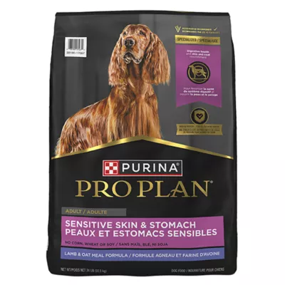 Product Purina® Pro Plan Sensitive Skin & Stomach Adult Dry Dog Food - Lamb & Oat Meal, No Corn, Wheat Soy