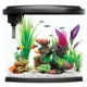 Product Top Fin® Split Bowfront Aquarium - 5 Gallon