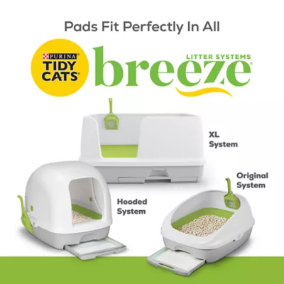 Product Purina Tidy Cats Breeze Cat Litter Box Pads Refill Pack - Spring Clean Scent, 10 Count