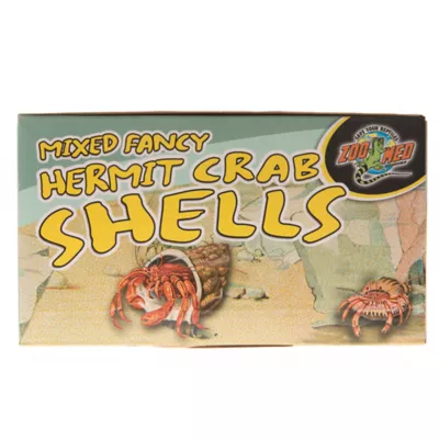 Product Zoo Med Mixed Fancy Hermit Crab Shells