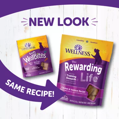 Product Wellness The Rewarding Life Dog Treats - Natural, Grain Free, Chicken & Venison