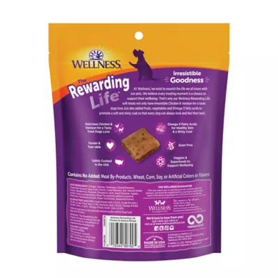Product Wellness The Rewarding Life Dog Treats - Natural, Grain Free, Chicken & Venison
