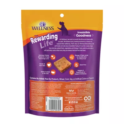 Product Wellness The Rewarding Life Dog Treats - Natural, Grain Free, Turkey & Duck