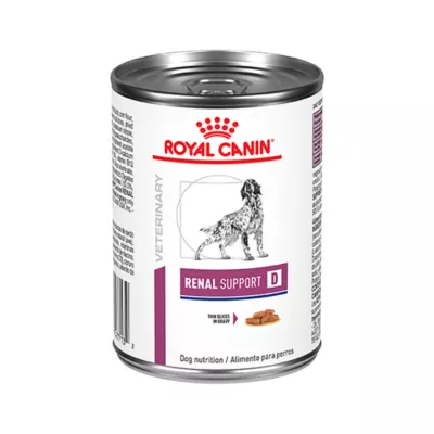 Product Royal Canin® Veterinary Diet Canine Renal Support D Adult Dog Slices in Gravy Wet Food  13 oz can
