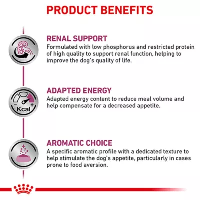 Product Royal Canin® Veterinary Diet Canine Renal Support D Adult Dog Slices in Gravy Wet Food  13 oz can