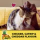 Product Temptations Mix-Ups Adult Cat Treats - Chicken, Cheddar & Catnip Flavour