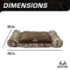 Product REALTREE® Camo Lounger Dog Bed