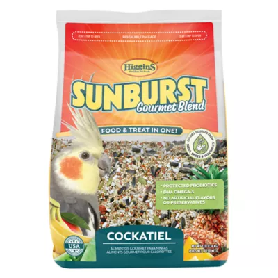 Product Higgins Sunburst Gourmet Blend Cockatiel Food