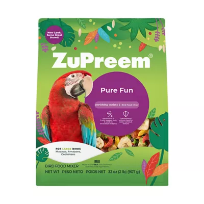 Product ZuPreem® Pure Fun Enriching Variety Mix Large Bird Food Mixer