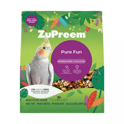 Product ZuPreem® Pure Fun Enriching Variety Mix Medium Bird Food Mixer