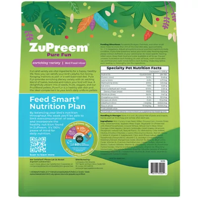 Product ZuPreem® Pure Fun Enriching Variety Mix Bird Food Mixer