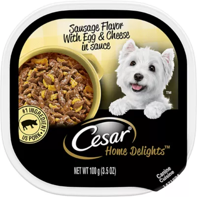 Product Cesar® Classics Home Delights Adult Wet Dog Food - Chunks in Gravy , 3.5 Oz.