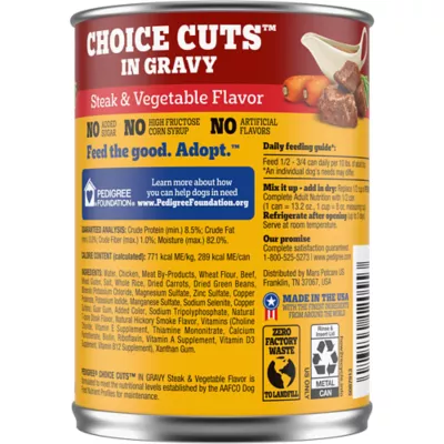 Product Pedigree® Choice Cuts in Gravy Adult Wet Dog Food - 13.2 Oz.